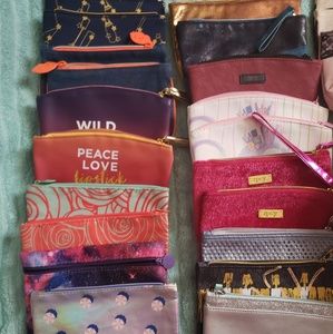 IPSY make up bags and extras